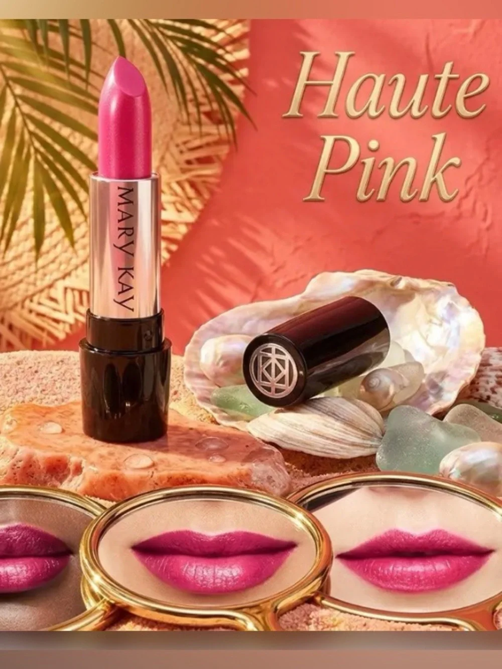 Mary Kay Haute Pink gel semi-matte lipstick